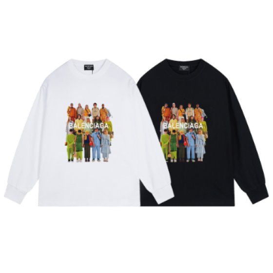 Balenciaga long-sleeved shirt with character print